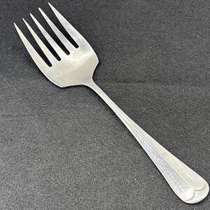 Oxford Hall Old Westbury Satin Stainless Cold Meat Serving Fork 9 1/4" Japan